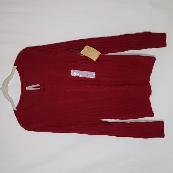 HIGH Sierra  knit sweater size XL color Red🧡 - Picture 1 of 10